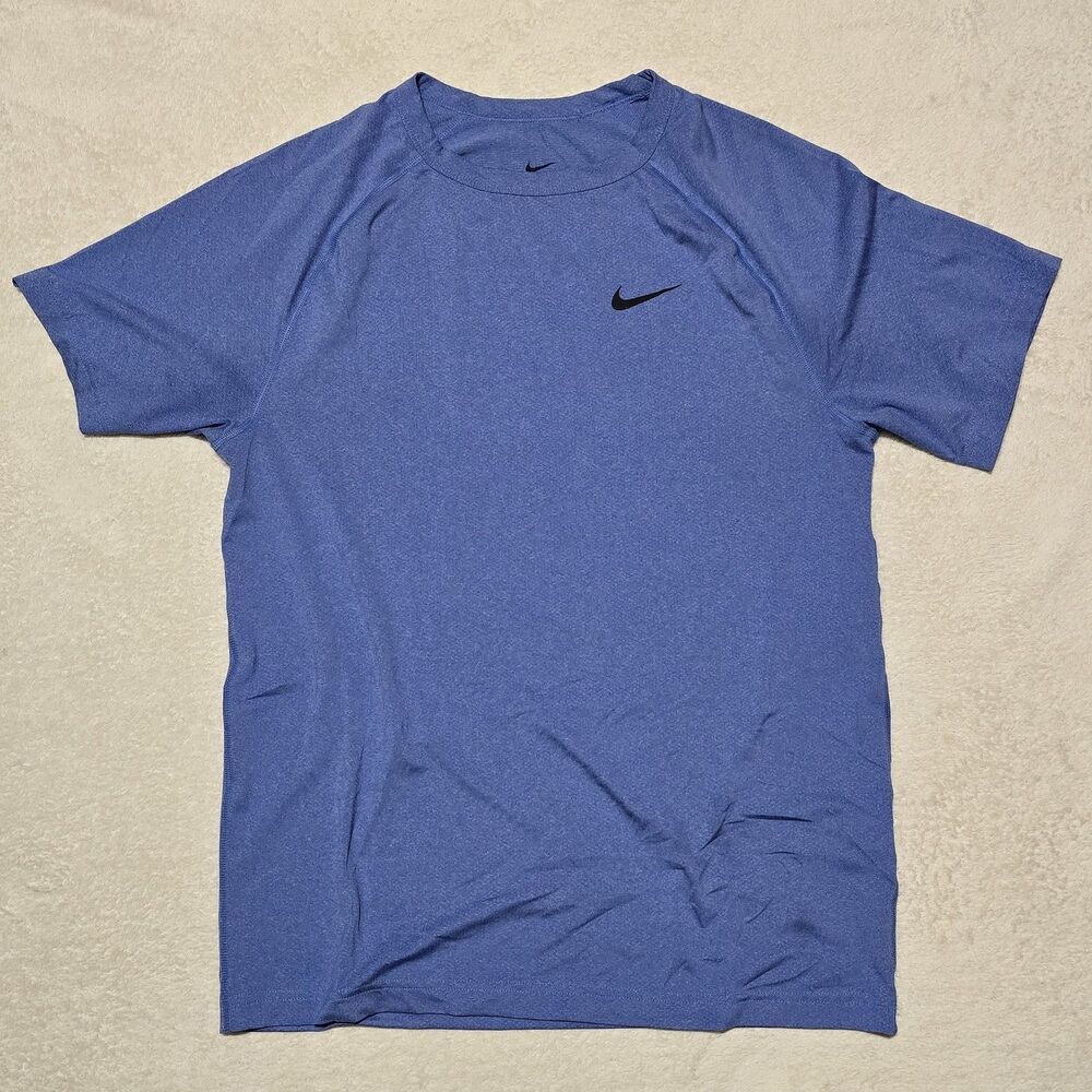 Nike Men's Sz Small Dri-FIT Ready Fitness Relaxed Fit Blue T-Shirt